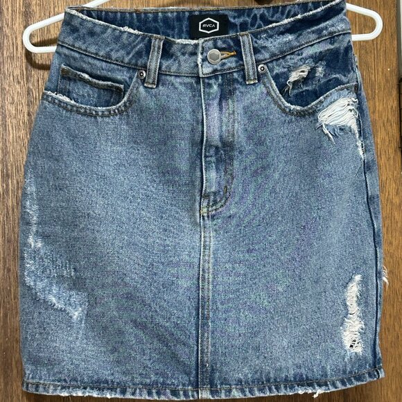 RVCA Jolt Skirt Size 26 - Picture 4 of 6